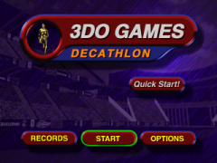 Decathlon Title Screen