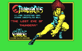 ThunderCats Title Screen