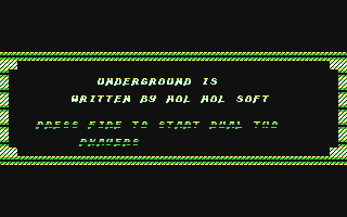 Underground Title Screen