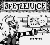 Beetlejuice Title Screen