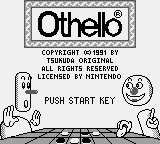 Othello Title Screen