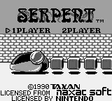 Serpent Title Screen