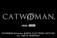 Catwoman Title Screen