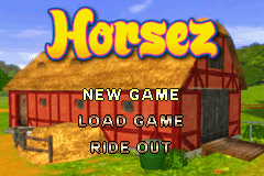 Horsez Title Screen
