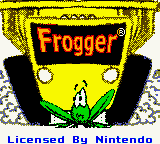 Frogger Title Screen