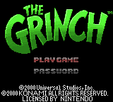 Grinch Title Screen