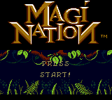 Magi-Nation Title Screen