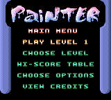 Painter Title Screen