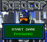Robocop Title Screen