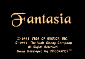 Fantasia Title Screen