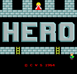 Hero Title Screen