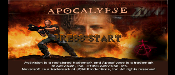 Apocalypse Title Screen