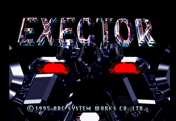Exector Title Screen
