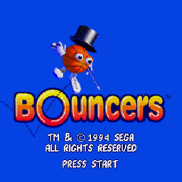 Bouncers Title Screen