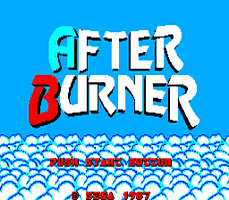 Afterburner Title Screen