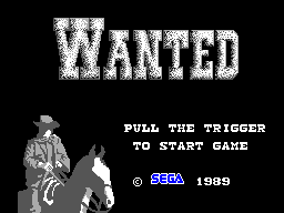 Wanted Title Screen