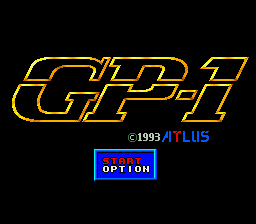 GP-1 Title Screen