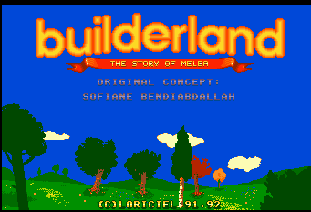 BuilderLand Title Screen