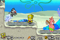 Play SpongeBob SquarePants - Battle for Bikini Bottom (GBA) - Online Rom |  Game Boy Advance
