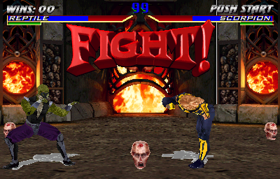 Mortal Kombat 4 (version 3.0) (MAME) Game - Arcade Mortal Kombat 4 ...