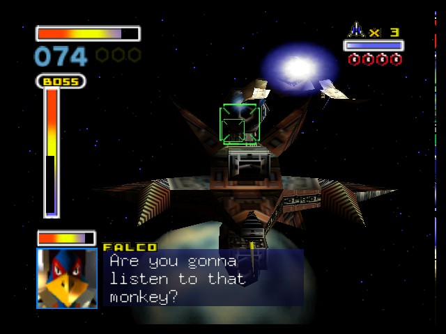 Star Fox 64 - Falco makes me laugh! - User Screenshot