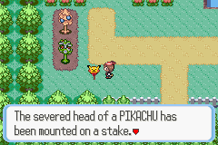 Pokemon Snakewood - Location - I thought it was a balloon :( - User Screenshot