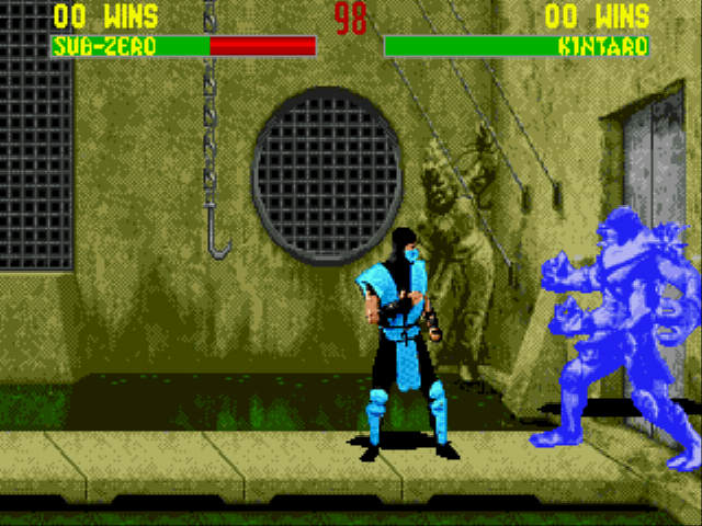 Ultimate Mortal Kombat 4 (NES / Nintendo) - Vizzed.com GamePlay (rom hack)  