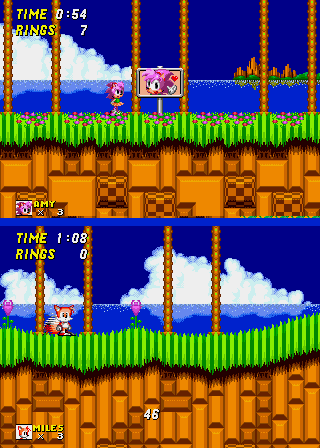 Sega Genesis / 32X - Sonic the Hedgehog 2: Pink Edition (Hack