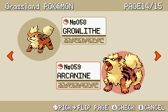 Arcanine Character Images and Information