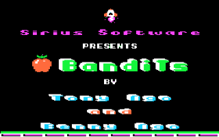 Bandits Title Screen