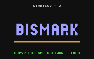 Bismark Title Screen