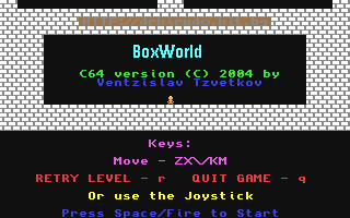 BoxWorld Title Screen