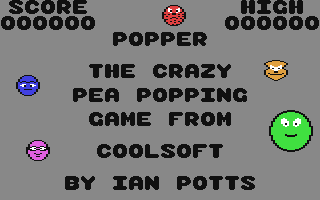 Popper Title Screen
