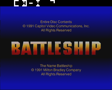 Battleship Title Screen