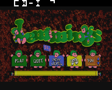 Lemmings Title Screen