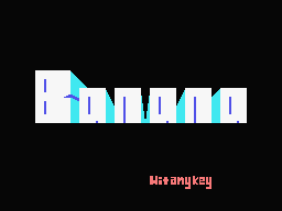 Banana Title Screen