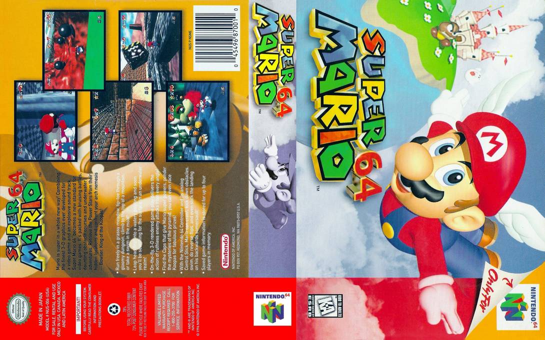 Play Super Mario 64 (N64) - Online Rom | Nintendo 64