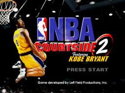 Play NBA Courtside 2 - Featuring Kobe Bryant (N64) - Online Rom | Nintendo  64