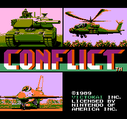 Conflict Title Screen