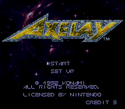 Axelay