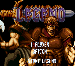 Legend Title Screen