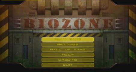 Biozone Title Screen
