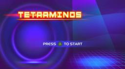 Tetraminos Title Screen