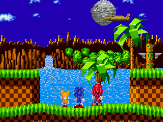sonic classic heroes play retro games
